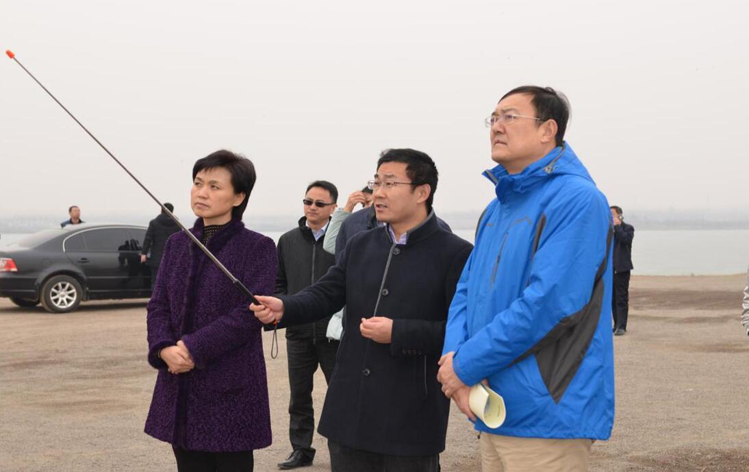 唐山市委常委,市政府党组副书记崔晗莅临迁安中唐·天元谷项目现场